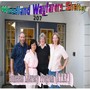 Sue Bigelow and volunteer tutors for the Homeless Literacy Program, outside the Wayfarers Homeless Shelter in Woodland.